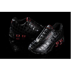 Кроссовки Adidas Porsche P5000 bounce S кожа черный с красным